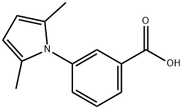 3-(2,5-dimethyl-1H-pyrrol-1-yl)benzoic acid Struktur