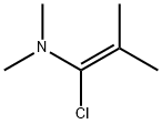 1-Chloro-N,N,2-trimethylpropenylamine Struktur