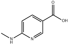 3-Pyridinecarboxylicacid,6-(methylamino)-(9CI) Struktur