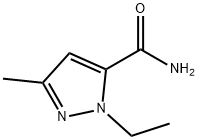 1H-Pyrazole-5-carboxamide,1-ethyl-3-methyl-(9CI) Struktur