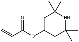 Propenoic acid 2,2,6,6-tetramethylpiperidine-4-yl ester Struktur