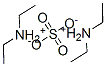 diethylammonium sulphate  Struktur