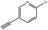 2-Chloro-5-ethynylpyridine Struktur