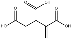 3-BUTENE-1,2,3-TRICARBOXYLIC ACID Struktur