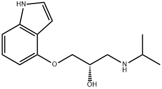 S(-)-PINDOLOL Struktur