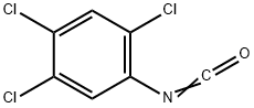 2,4,5-TRICHLOROPHENYL ISOCYANATE Struktur