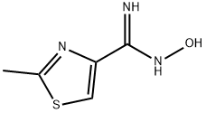 4-Thiazolecarboximidamide,N-hydroxy-2-methyl- Struktur