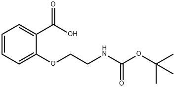 2-[2-(BOC-AMINO)ETHYLOXY]BENZOIC ACID Struktur