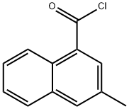 1-Naphthalenecarbonyl chloride, 3-methyl- (9CI) Struktur