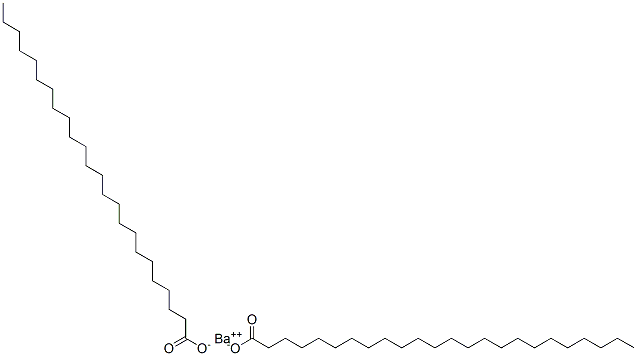 barium tetracosanoate  Struktur