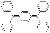 3,6-Bis(diphenylmethylene)-1,4-cyclohexadiene Struktur