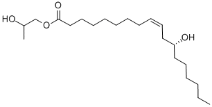 PROPYLENE GLYCOL MONORICINOLEATE Struktur