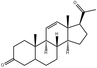 11-PREGNENE-3,20-DIONE Struktur