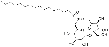 sucrose palmitate Struktur