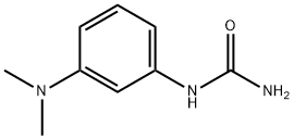 m-DIMETHYLAMINOPHENYL UREA Struktur