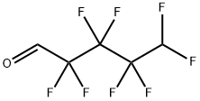 5H-OCTAFLUOROPENTANAL Struktur