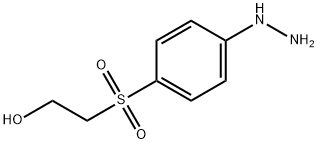 2-[(4-hydrazinophenyl)sulfonyl]-ethano Struktur