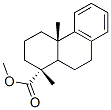 Podocarpa-8,11,13-trien-19-oic acid methyl ester Struktur