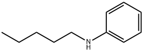 N-N-PENTYLANILINE Struktur