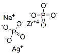 Phosphoric acid, silver(1+) sodium zirconium(4+) salt Struktur