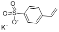 P-STYRENESULFONIC ACID POTASSIUM SALT Struktur