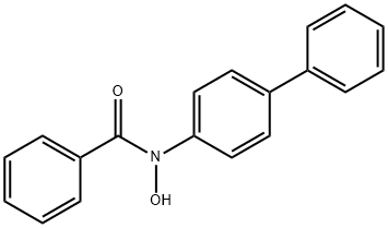 N-Hydroxy-4-biphenylylbenzamide Struktur