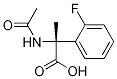 (R)-2-acetaMido-2-(2-fluorophenyl)propanoic acid Structure