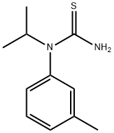 Thiourea,  N-(1-methylethyl)-N-(3-methylphenyl)- Struktur