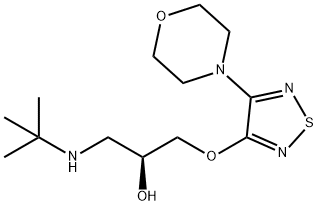 (S)-1-(tert-Butylamino)-3-[(4-morpholino-1,2,5-thiadiazol-3-yl)oxy]propan-2-ol