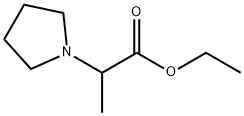 Ethyl 2-(pyrrolidyl)propionate Struktur