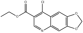 ETHYL 8-CHLORO[1,3]DIOXOLO[4,5-G]QUINOLINE-7-CARBOXYLATE price.