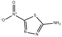 1,3,4-Thiadiazol-2-amine,  5-nitro- Struktur