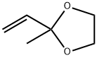 2-Methyl-2-vinyl-1,3-dioxolane Struktur