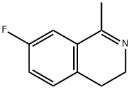 Isoquinoline, 7-fluoro-3,4-dihydro-1-methyl- (9CI) Struktur