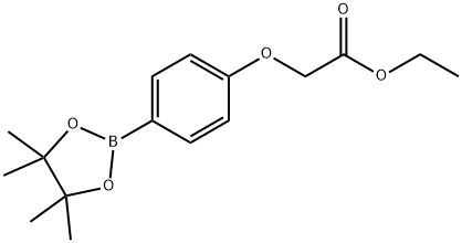 4-(ETHOXYCARBONYL)METHOXYPHENYLBORONIC ACID Struktur