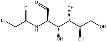 N-Bromoacetylglucosamine  Struktur