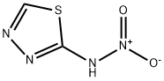 1,3,4-Thiadiazol-2-amine,  N-nitro- Struktur