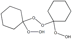 di-(1-hydroperoxycyclohexyl)peroxide Struktur