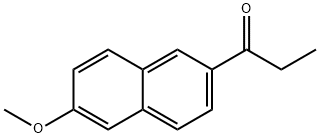 6-Methoxy-2-Acetyl Naphthalene Struktur