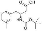 BOC-(S)-3-AMINO-4-(3-METHYL-PHENYL)-BUTYRIC ACID