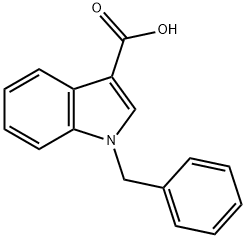 1-BENZYLINDOLE-3-CARBOXYLIC ACID Structure