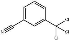 3-TRICHLOROMETHYLBENZONITRILE Struktur