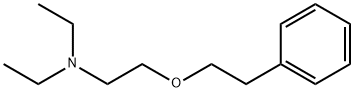 [2-(Phenethyloxy)ethyl]diethylamine Struktur