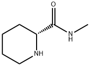 2-Piperidinecarboxamide,N-methyl-,(2R)-(9CI) Struktur