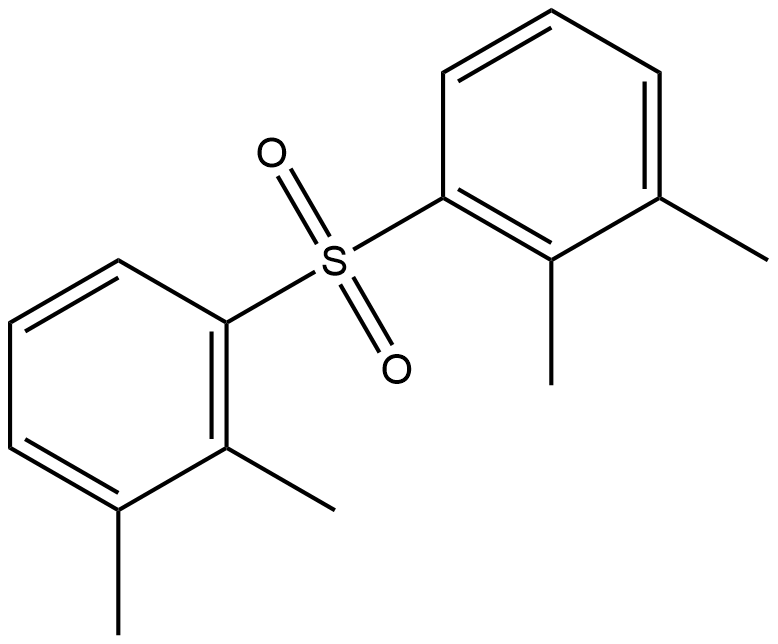 DIXYLYL SULFONE Struktur