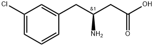 (S)-3-氨基-4-(3-氯苯基)-丁酸鹽酸鹽, 270596-38-8, 結(jié)構(gòu)式