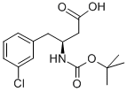 BOC-(S)-3-AMINO-4-(3-CHLORO-PHENYL)-BUTYRIC ACID price.