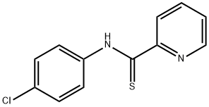 N-(4-chlorophenyl)pyridine-2-carbothioamide Struktur