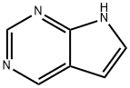 7H-Pyrrolo[2,3-d]pyrimidine Struktur