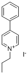 4-PHENYL-1-PROPYLPYRIDINIUM IODIDE, 97 Struktur